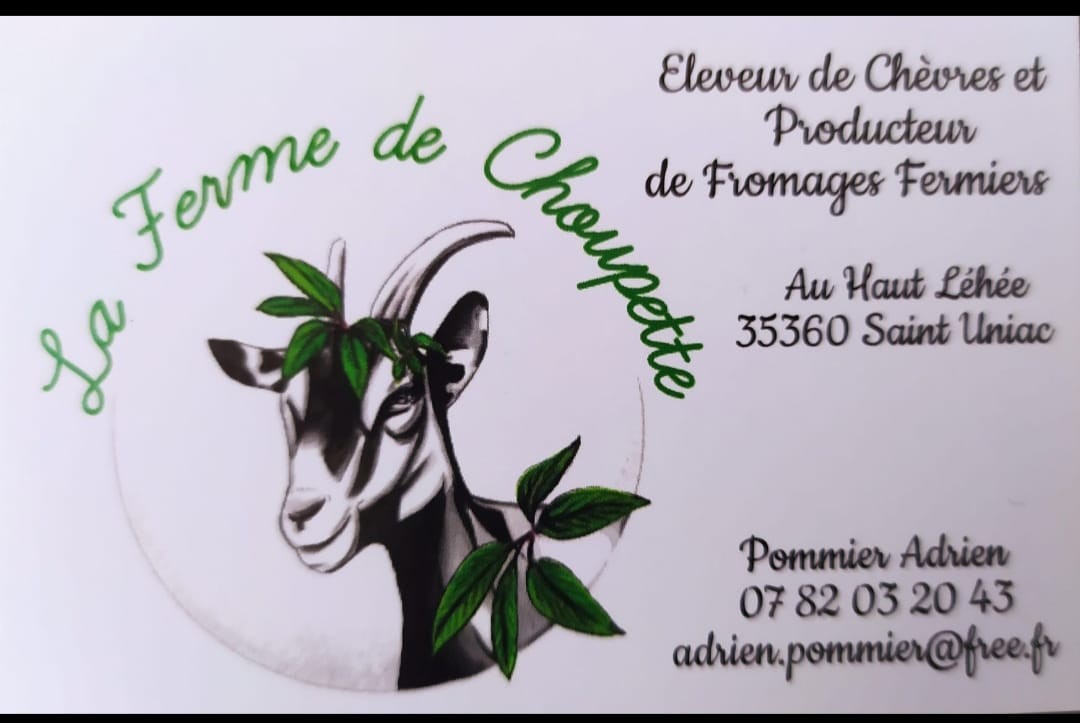 Le logo de La ferme de Choupette